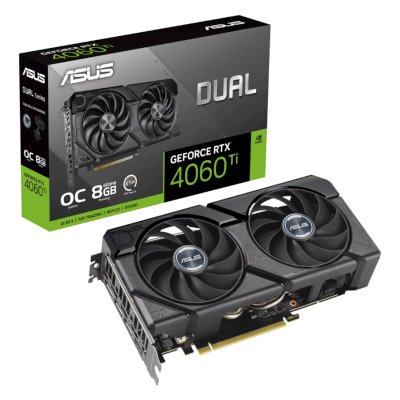 ASUS nVidia GeForce RTX 4060 Ti 8Gb DUAL-RTX4060TI-O8G-EVO