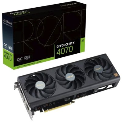 видеокарта ASUS nVidia GeForce RTX 4070 12Gb PROART-RTX4070-O12G