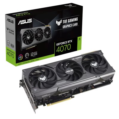 видеокарта ASUS nVidia GeForce RTX 4070 12Gb TUF-RTX4070-12G-GAMING