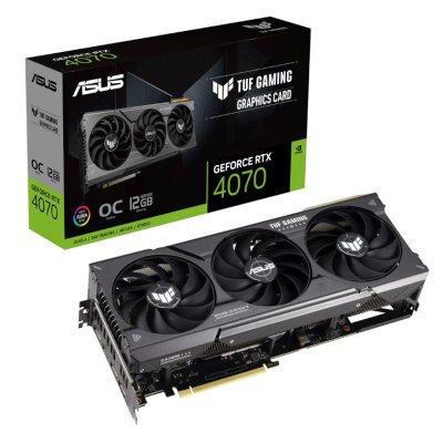 ASUS nVidia GeForce RTX 4070 12Gb TUF-RTX4070-O12G-GAMING