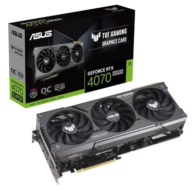 видеокарта ASUS nVidia GeForce RTX 4070 Super 12Gb TUF-RTX4070S-O12G-GAMING