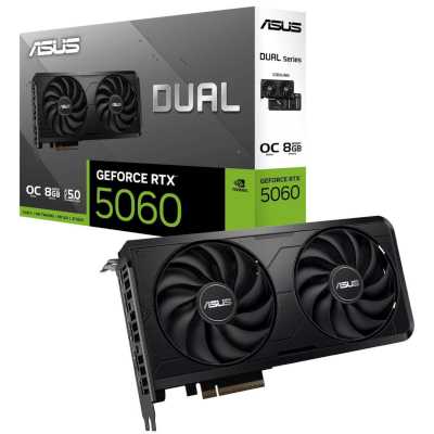 видеокарта ASUS nVidia GeForce RTX 5060 8Gb DUAL-RTX5060-O8G-EVO