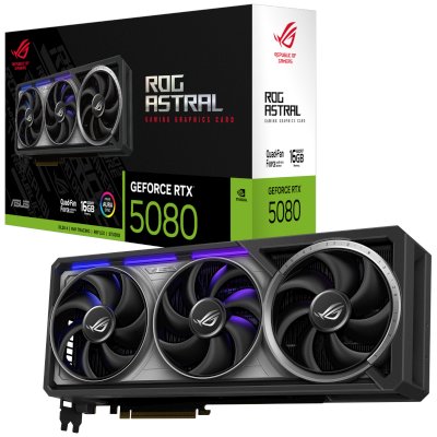 видеокарта ASUS nVidia GeForce RTX 5080 16Gb ROG-ASTRAL-RTX5080-16G-GAMING