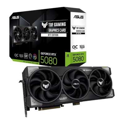ASUS nVidia GeForce RTX 5080 16Gb TUF-RTX5080-O16G-BTF-GAMING