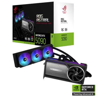 видеокарта ASUS nVidia GeForce RTX 5090 32Gb ROG-ASTRAL-LC-RTX5090-O32G-GAMING