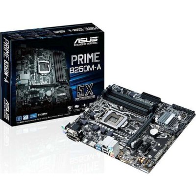 материнская плата ASUS Prime B250M-A-C-SI