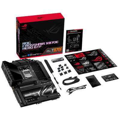 материнская плата ASUS ROG Crosshair X870E Hero BTF