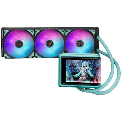Watercooling ASUS TUF Gaming 360 LCD – Édition Limitée Hatsune Miku, Neuf