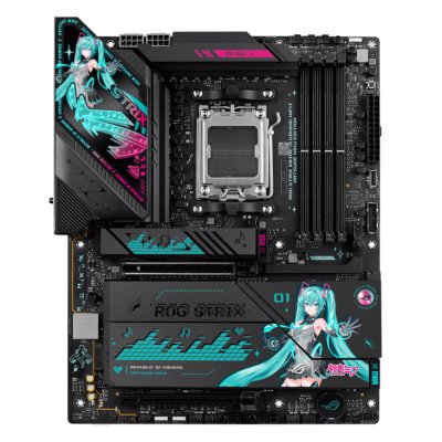 материнская плата ASUS ROG Strix X870E-H Gaming WiFi7 Hatsune Miku
