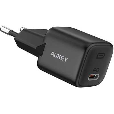 сетевое зарядное устройство Aukey Omnia 2 20W Black