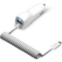 автомобильное зарядное устройство Jet.A UC-S17 White