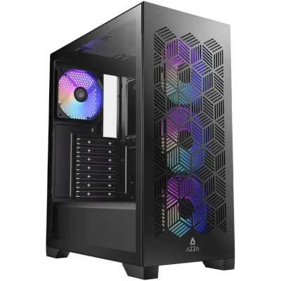 корпус AZZA Aerohex Black