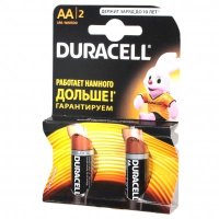 батарейки Duracell LR6-2BL
