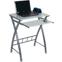 стол компьютерный Бюрократ GD-003 White