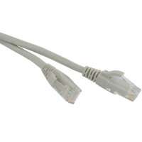 Hyperline PC-LPM-UTP-RJ45-RJ45-C6-0.5M-WH