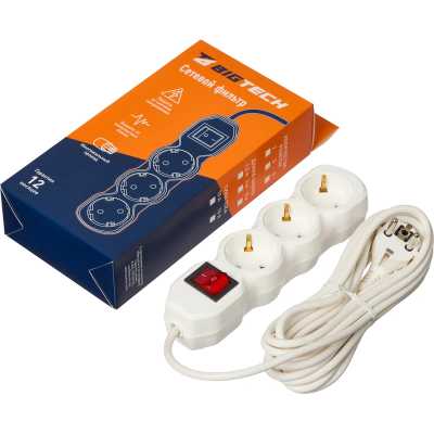 сетевой фильтр BigTech ST316-5-W