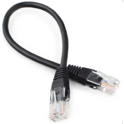 патч-корд Bion BPC-U5E101-3M-BK