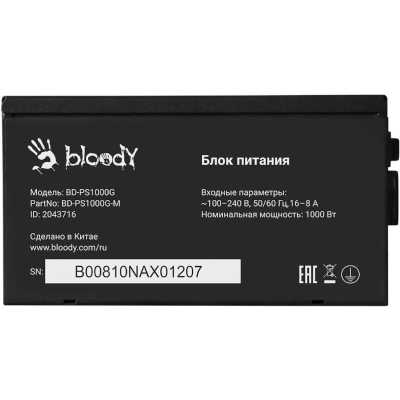 блок питания Bloody 1000W BD-PS1000G