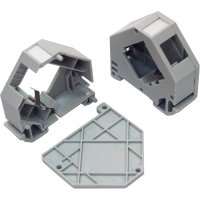 бокс на DIN-рейку Lanmaster LAN-DRF-10K-BX-GY