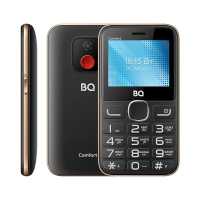 мобильный телефон BQ 2301 Comfort Black/Gold