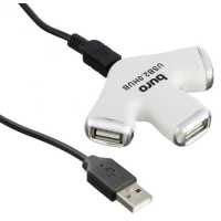разветвитель USB Buro BU-HUB3-0.5-U2.0-PAW