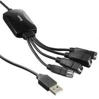 разветвитель USB Buro BU-HUB4-0.3-U2.0-SPLITTER