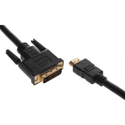 кабель Buro HDMI-19M-DVI-D-1.8M