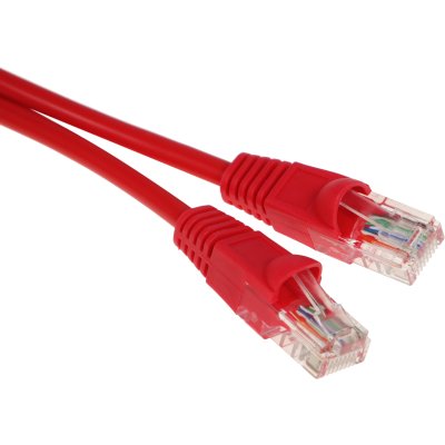 патч-корд Buro UTP-5E-1M-R