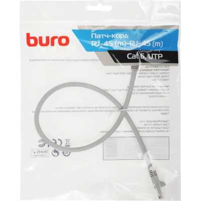 патч-корд Buro UTP-6-0,5M-G