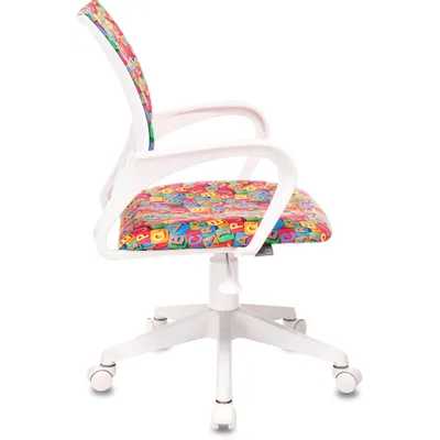 кресло детское Бюрократ BUROKIDS 1 W-ALPHAB