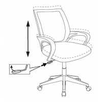 кресло детское Бюрократ BUROKIDS 1 W-MONSTER