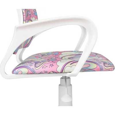 кресло детское Бюрократ BUROKIDS 1 W-MOON_PK