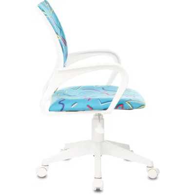 кресло детское Бюрократ BUROKIDS-1 W-STICKBL