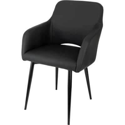 офисное кресло Бюрократ CH-380F/BLACK-PU