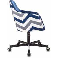 стул Бюрократ CH-380M/ZIG/BLUE