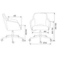 стул Бюрократ CH-380SL/26GPEARL