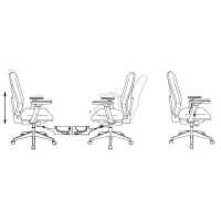 стул Бюрократ CH-545/1D/418-BLACK