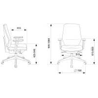 Бюрократ CH-545/1D/418-BLACK