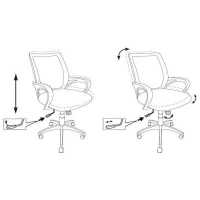 стул Бюрократ CH-695N-SL-DG-TW-11