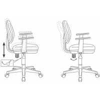 стул Бюрократ CH-W356AXSN/STICK-BG