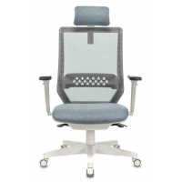 офисное кресло Бюрократ EXPERT WHITE BLUE