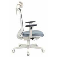 офисное кресло Бюрократ EXPERT WHITE BLUE