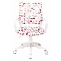 кресло детское Бюрократ KD-W4/NRTO-WH