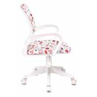 кресло детское Бюрократ KD-W4/NRTO-WH