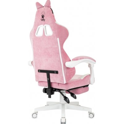 игровое кресло Бюрократ KNIGHT KITTY/F W PNK