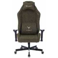 игровое кресло Бюрократ KNIGHT T1 KHAKI