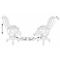 офисное кресло Бюрократ T-9926WALNUT/CHOK