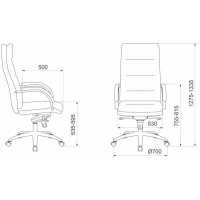 офисное кресло Бюрократ T-9927SL/BLACK