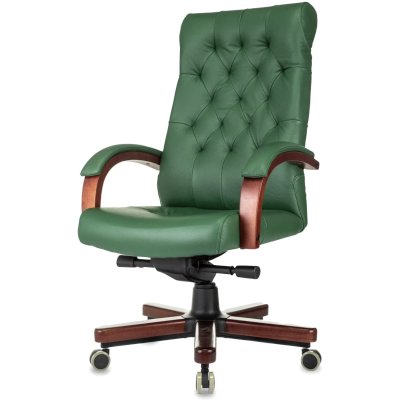 офисное кресло Бюрократ T-9928WALNUT/GREEN