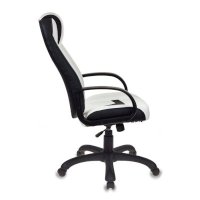 игровое кресло Бюрократ VIKING-8-WH+Black